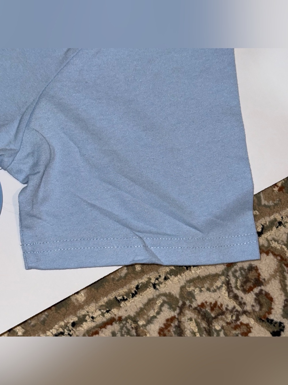 Sanrio Cinnamoroll Men's M Graphic Tee Light Blue NWT Kawaii Relaxed Fit T-Shirt - Picture 6 of 13